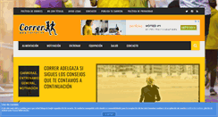 Desktop Screenshot of correr.es