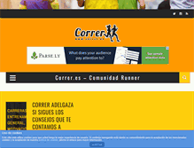 Tablet Screenshot of correr.es